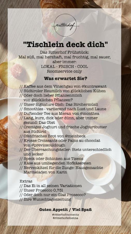 Apartmenthotel Ritterhof Suites & Breakfast Scena Exterior foto